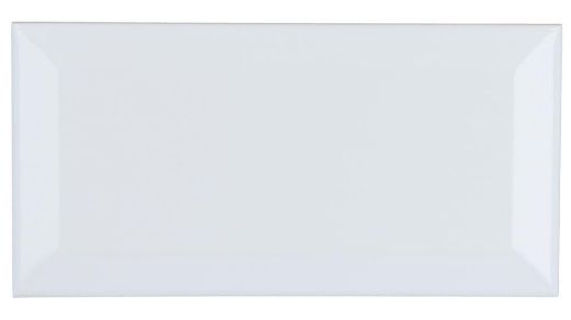 Billede af CC Metro Hvid Blank Væg 7,5x15 cm